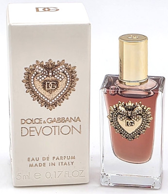 Dolce & Gabbana DEVOTION Eau de Parfum Perfume Mini Travel Bottle .17 oz NEW 