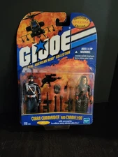 Commander and Chameleon 2001 G.I. JOE COBRA Collector's Special Edition MOC