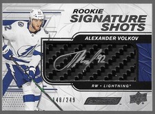 2019 Upper Deck Engrained Rookie Signature Shots /249 Alexander Volkov Auto