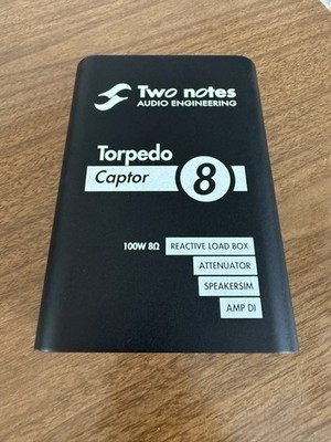 Two Notes Torpedo Captor 8 Attenuator Load Box 100W 8 Ohm