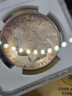 1881-S $1 MORGAN SILVER DOLLAR NGC MS62 TYPE COIN ☆ Beautiful Toning ☆