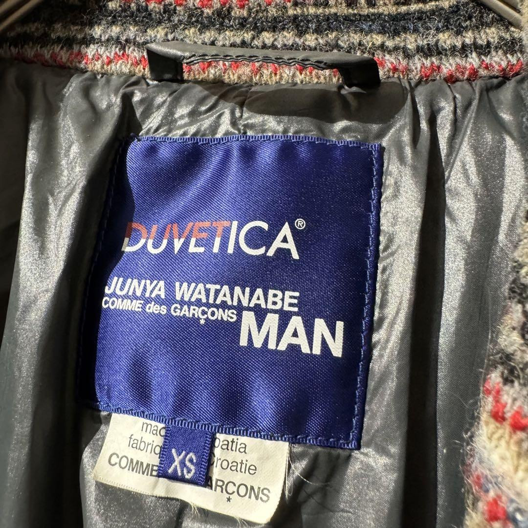 JUNYA WATANABE MAN × DUVETICA Down Coat JUNYA WATANABE man Duvetica Down Stadium Jacket Xs Size Navy
