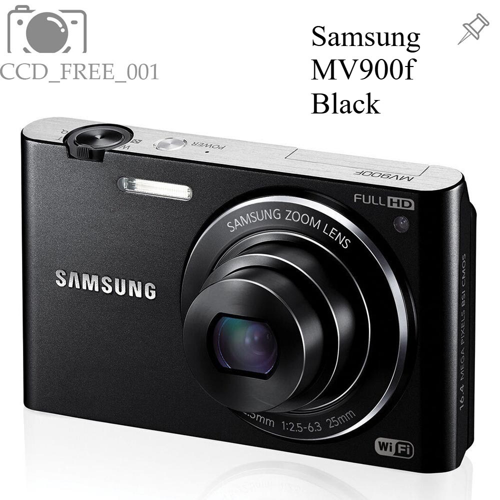 Samsung MV900f Digital Camera 16.1 MP 5x Optical Zoom Touch Screen Black