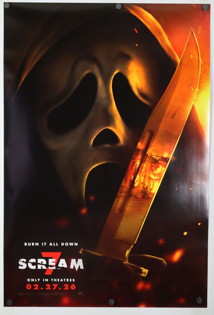 Scream 7 - original DS movie poster D/S 27x40 US2025 Advance