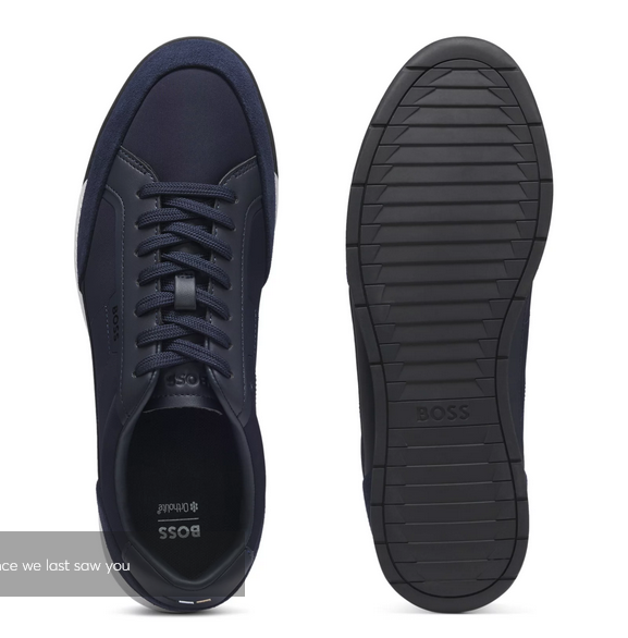HUGO BOSS MENS SHOES DARK BLUE NITAN TXSD 50548864401 | eBay