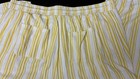 Torrid Plus 5 Yellow Stripped Elastic Waist Drawstring Linen Blend Pants Size 4P — photo 4