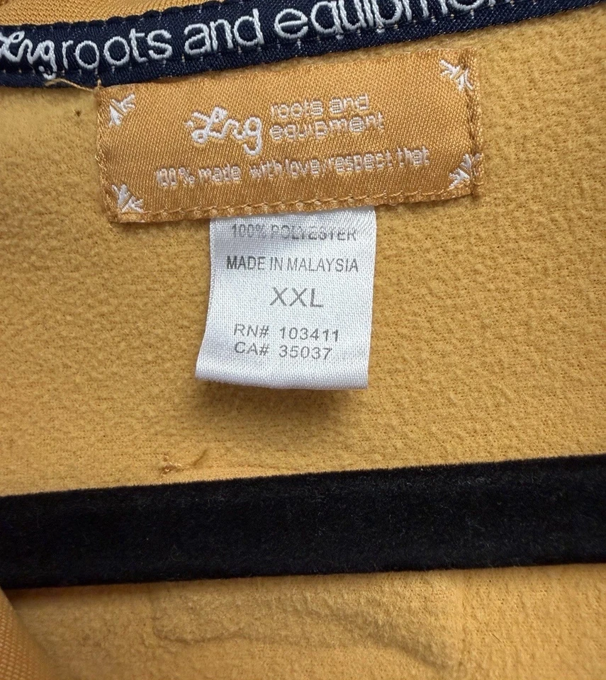 Chaqueta De Colección Y2K LRG Lifted Research Group Babylon Pista Dorado Rojo Verde Talla 2XL Foto 3 de 4