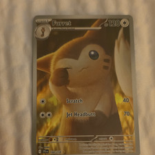 The Pokémon Company Pokemon TCG Furret 168/159 Journey Together IR Holo Full Art on eBay