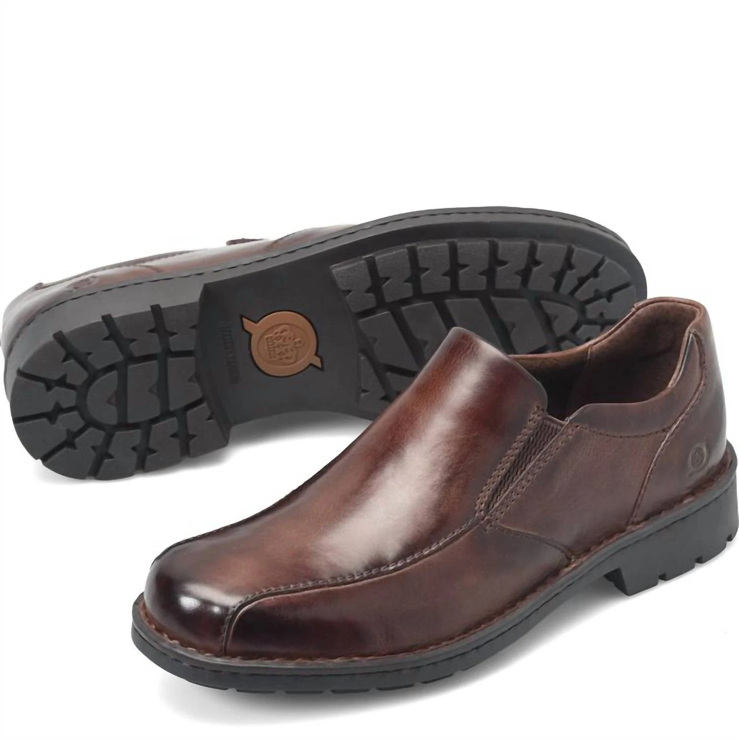 Born Men's Laken Slip On Brown Bark