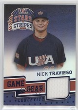 2015 Stars and Stripes Game Gear Longevity Sapphire 9/10 Nick Travieso #79 0st9