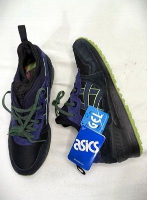 ASICS GEL Lyte MT  Black/Peacoat Mesh Mid Top Sneakers H7XUK    Men s Size 9