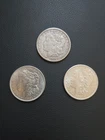 3x 1921 Morgan Silver Dollar / Each coin contains 90% silver (.7734 oz)