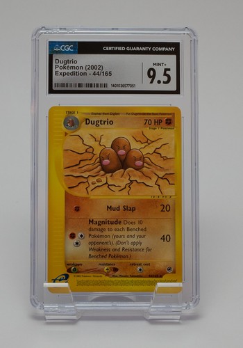 Dugtrio graded CGC 9.5 for sale on eBay