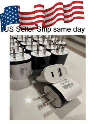 Charger Block USB Type C Wall Power Adapter Lot 5 ship same day Type A NEW
