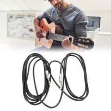 .Guitar Patch Cable 6.35mm Pedal Connector Wire 3 Meter Instrument Accessory For