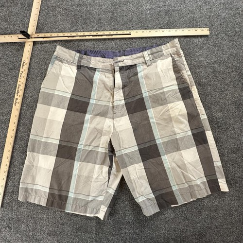 Brunswick Men's Plaid Shorts - Size 36