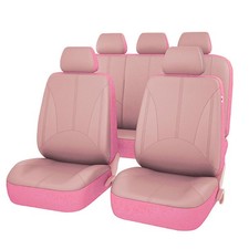 Universal Air Hole Leather Car Seat Covers Full Set Cushion Protector Washable Universal Air Hole Leather Car Seat Covers Full Set Cushion Protector Washable