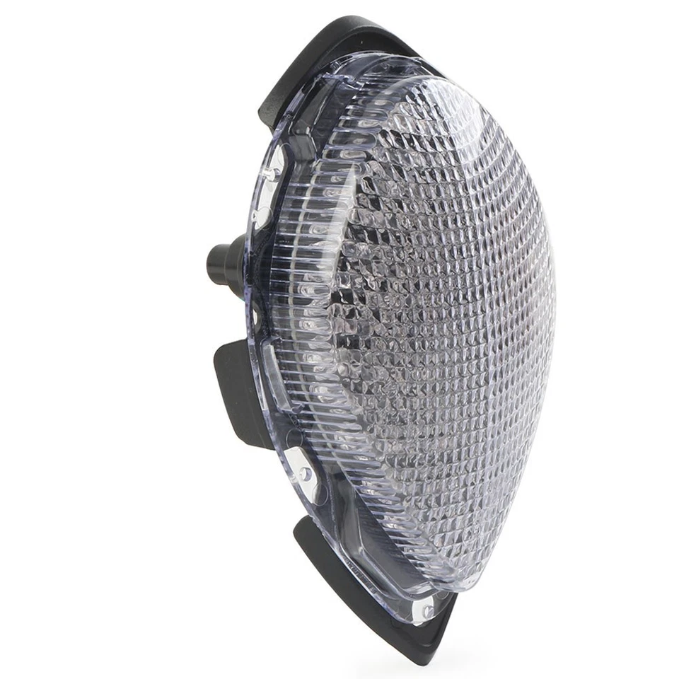 Señales de giro de luz trasera LED traseras para Yamaha Roadstar 2004-2008 transparentes Foto 3 de 4