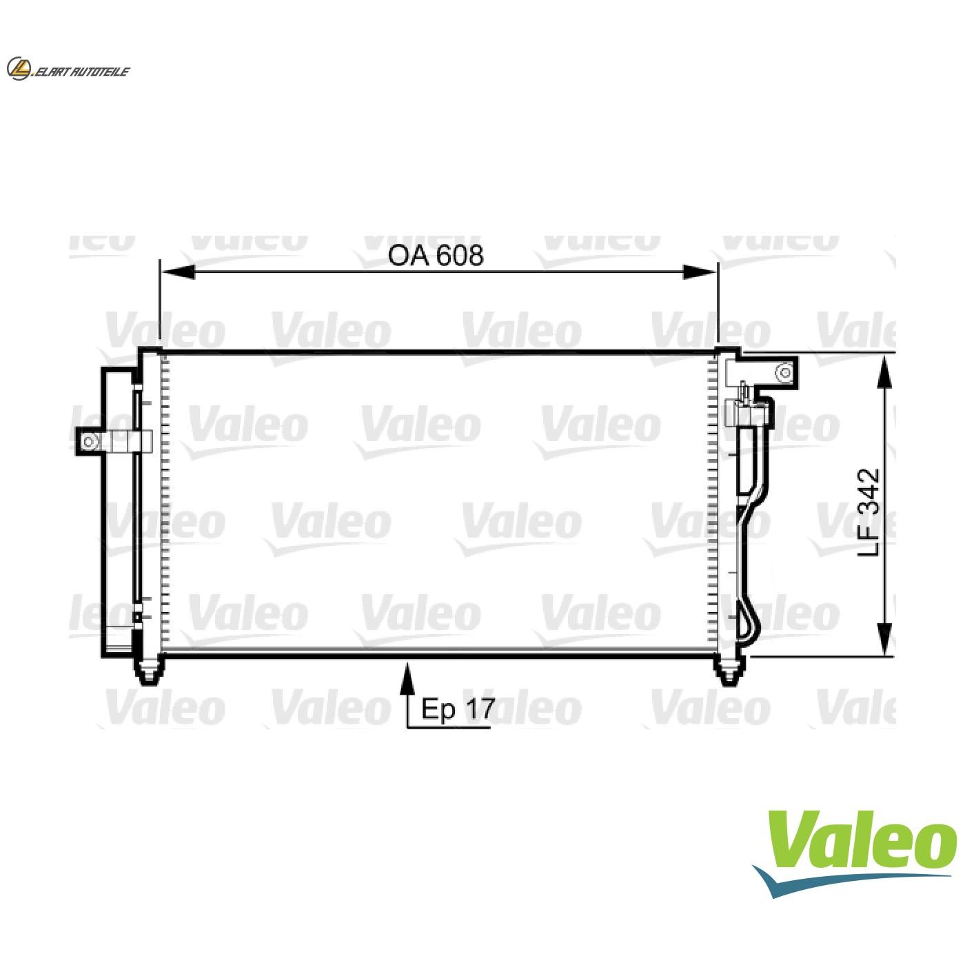 KONDENSATOR KLIMAANLAGE 814350 FÜR HYUNDAI ACCENT/III/IV/GYRO EXCEL AVEGA 1.4L