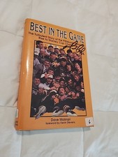 Mario Lemieux Autographed Book BEST IN THE GAME