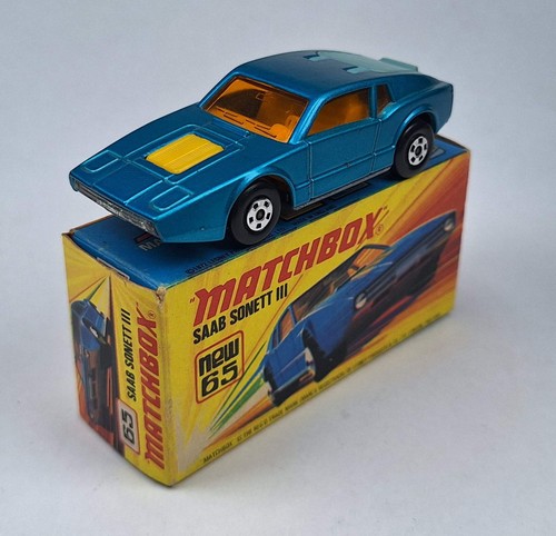 MATCHBOX SUPERFAST No.65 - SAAB SONETT III, Made in England, with original box - Bild 2 von 8