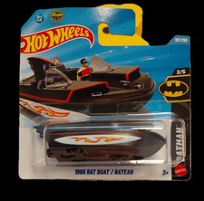 Hot Wheels 2026 - 1966 Bat Boat - Black - JJJ67 - NEW 3/5 Batman #107 DC