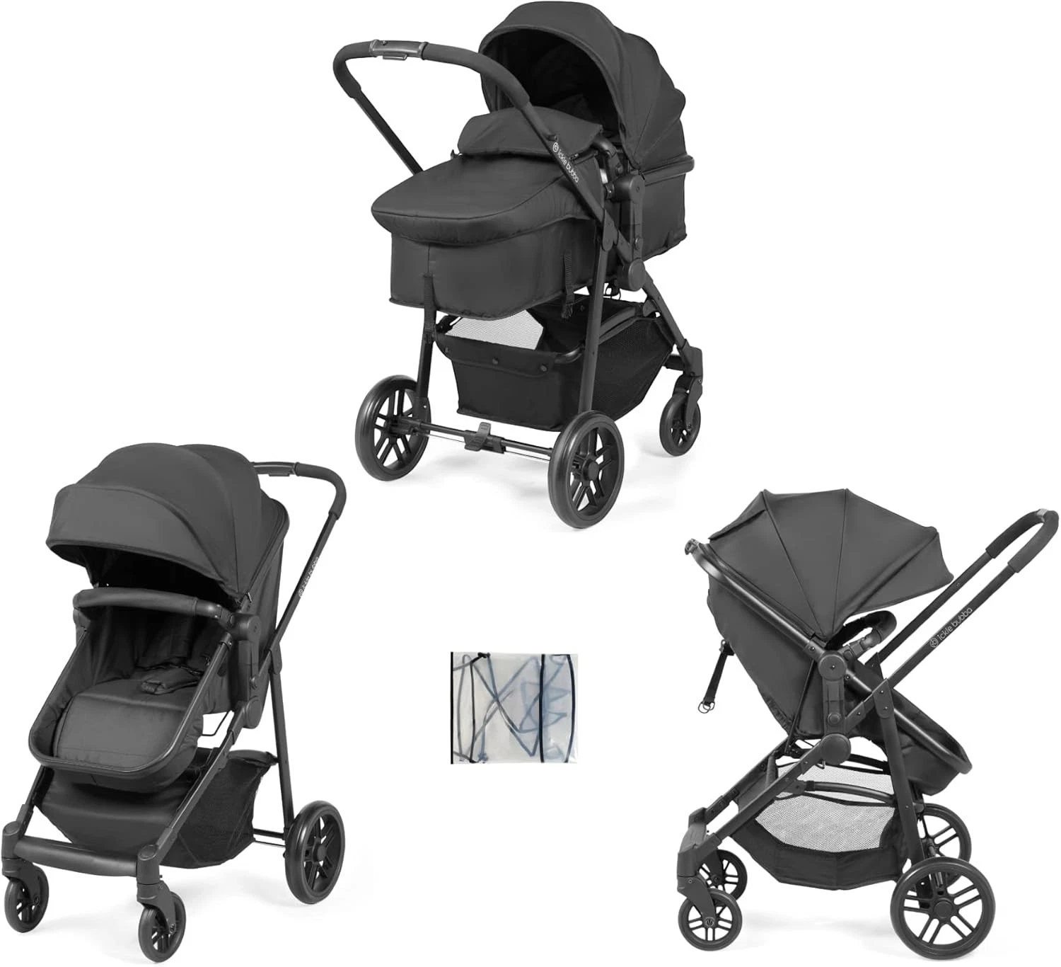 Ickle Bubba Star 2-in-1 Pushchair – Suitable from Birth to 15kg