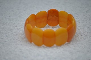 Bernstein armband natur Ostpreußen butterscotch