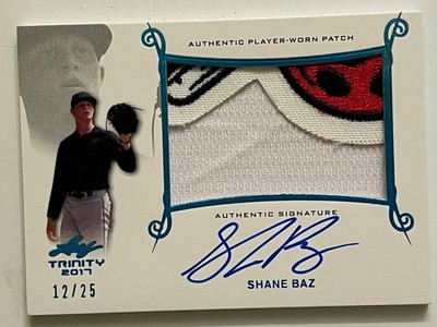 Shane Baz RC Auto PATCH 12/25 Baltimore Orioles RARE Pirate HEAD Error PATCH!!