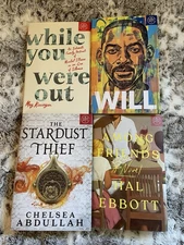 BOTM Lot: Among Friends, Will, The Stardust Thief, While You Were Out