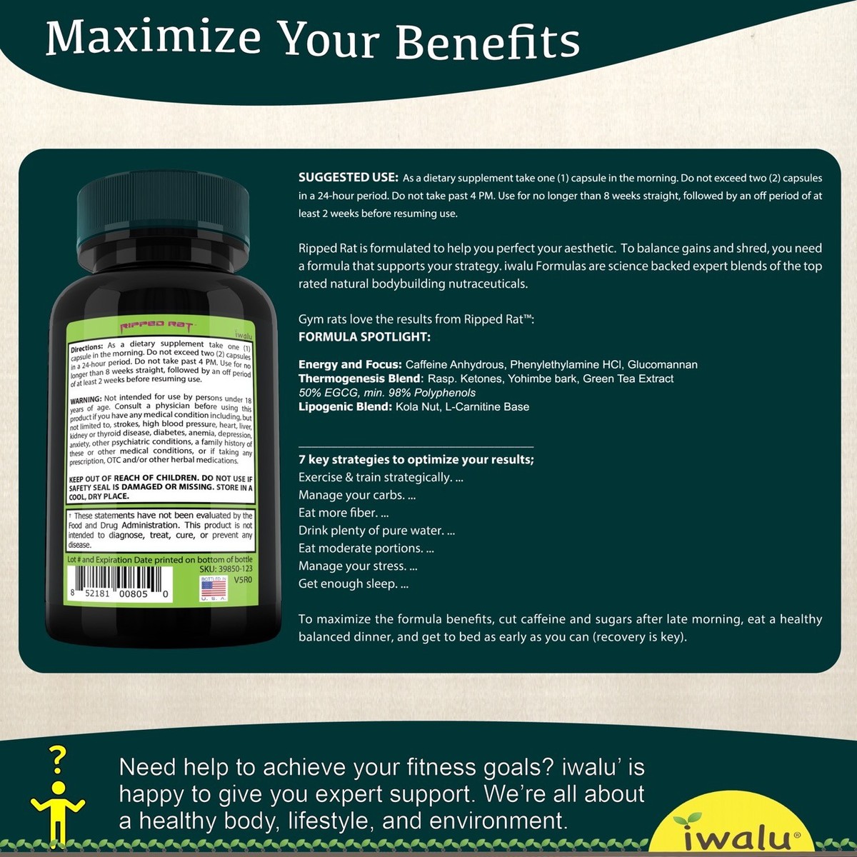 Estrogen Blocker - Men: Support Hormonal Balance & Muscle Definition, Shreds Fat