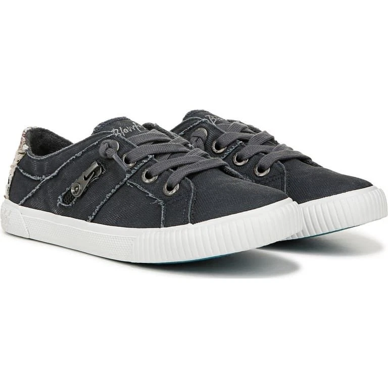 Blowfish Malibu Fruit Desert Iron Canvas Low Top Vegan Slip On Sneaker Sz 6.5