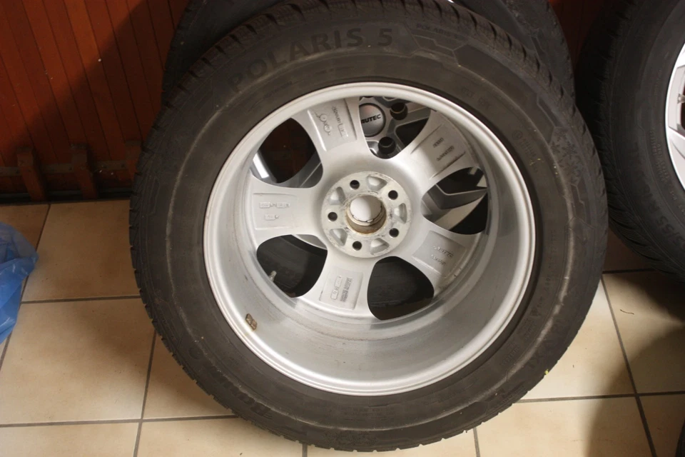 Winterkompletträder Alufelgen 255/55 R 18 VXL BMW X5 RDKS + ABE  6 - 7,5 mm - Bild 4 von 4