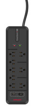 AudioQuest PowerQuest G8 8-Outlet Surge Protector with USB-A  USB-C Charging Po