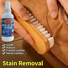 2X Crepe Rubber Brush And Remover For Suede Nubuck Shoes/Boots/Bags Cleaning