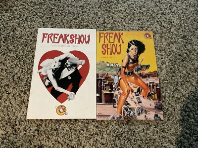 Atomic Diner Comics Freakshow NM-/M 2004 Issues 1 & 2