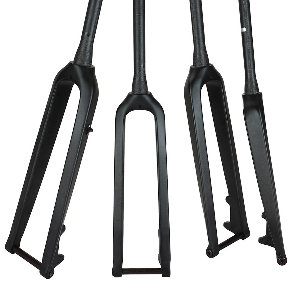26 27.5 29"Carbon Bicycle Rigid Fork Mountain Bike Front Fork Thru Axle 15*100mm - Image 2 of 4
