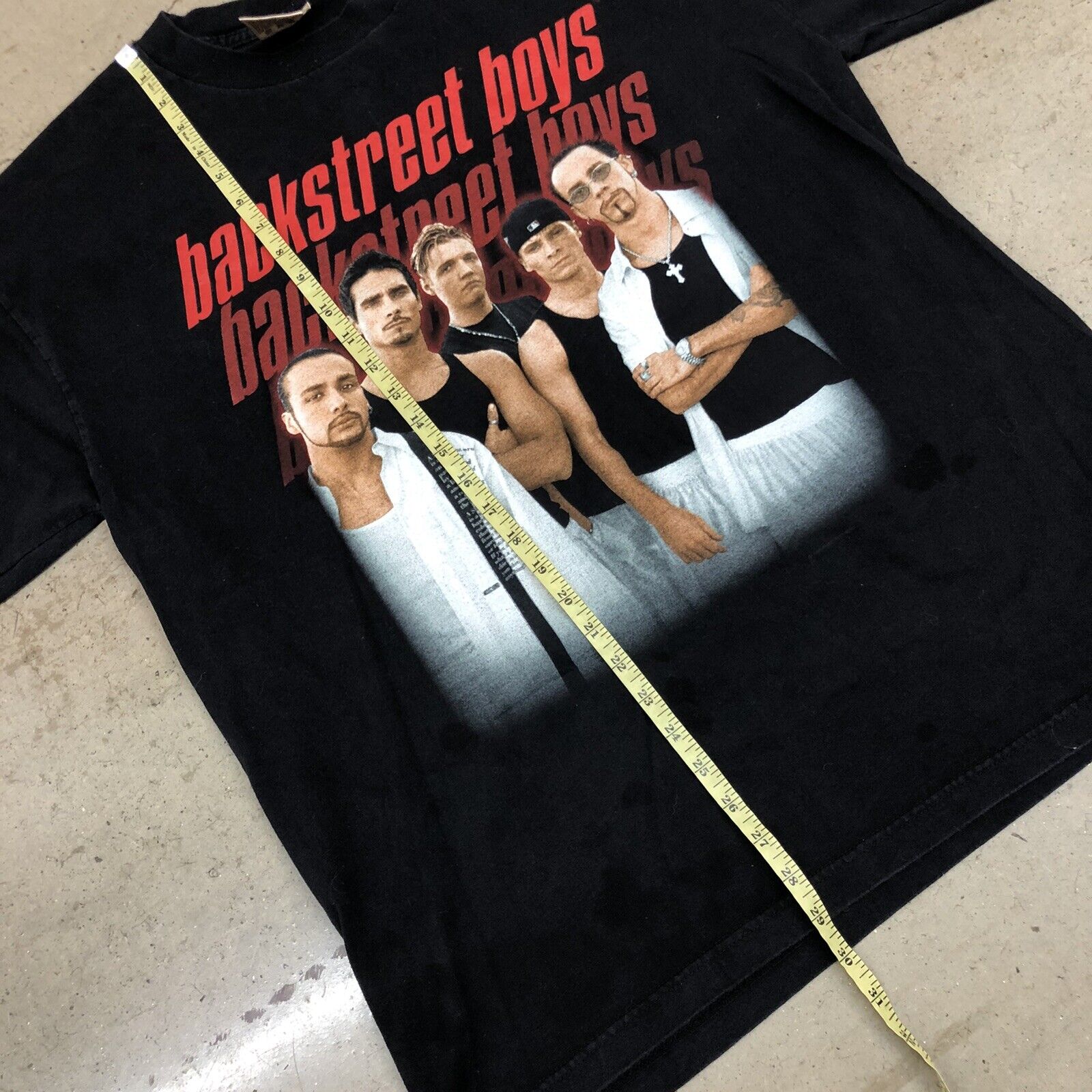 Vintage 90s Backstreet Boys T-Shirt Mens Size Adult XL Winterland