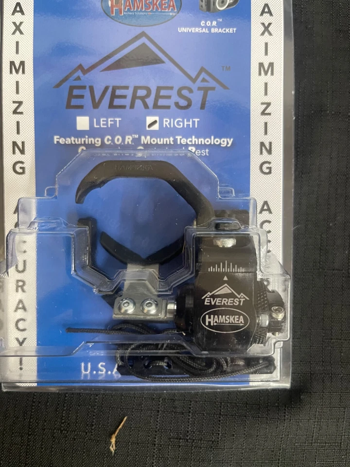 Hamskea Archery Everest Arrow Rest Black RH BRAND NEW - Image 2 of 4