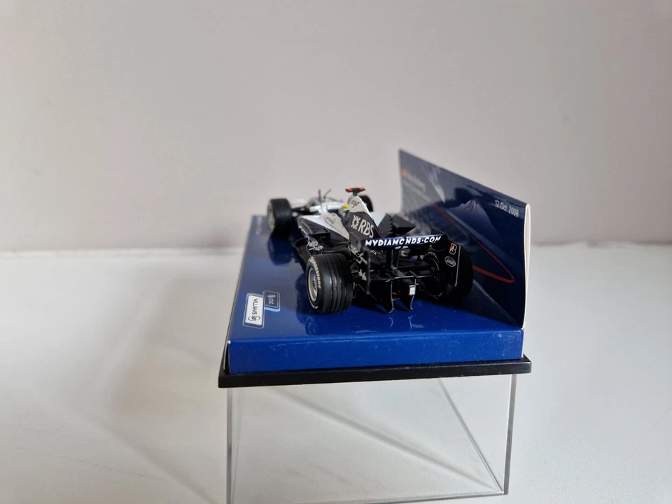 Minichamps 1/43 Williams Toyota FW29 N. Rosberg - Fuji Showcar 2008 - mcv890048 - Immagine 4 di 4