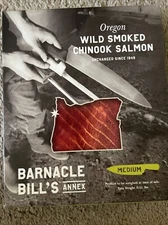 Barnacle Bills Oregon Wild Smoked Chinook Salmon Exp 3-26