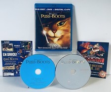 Puss in Boots Two-disc Blu-ray/DVD Combo Digital ANTONIO BANDERAS, DreamWorks
