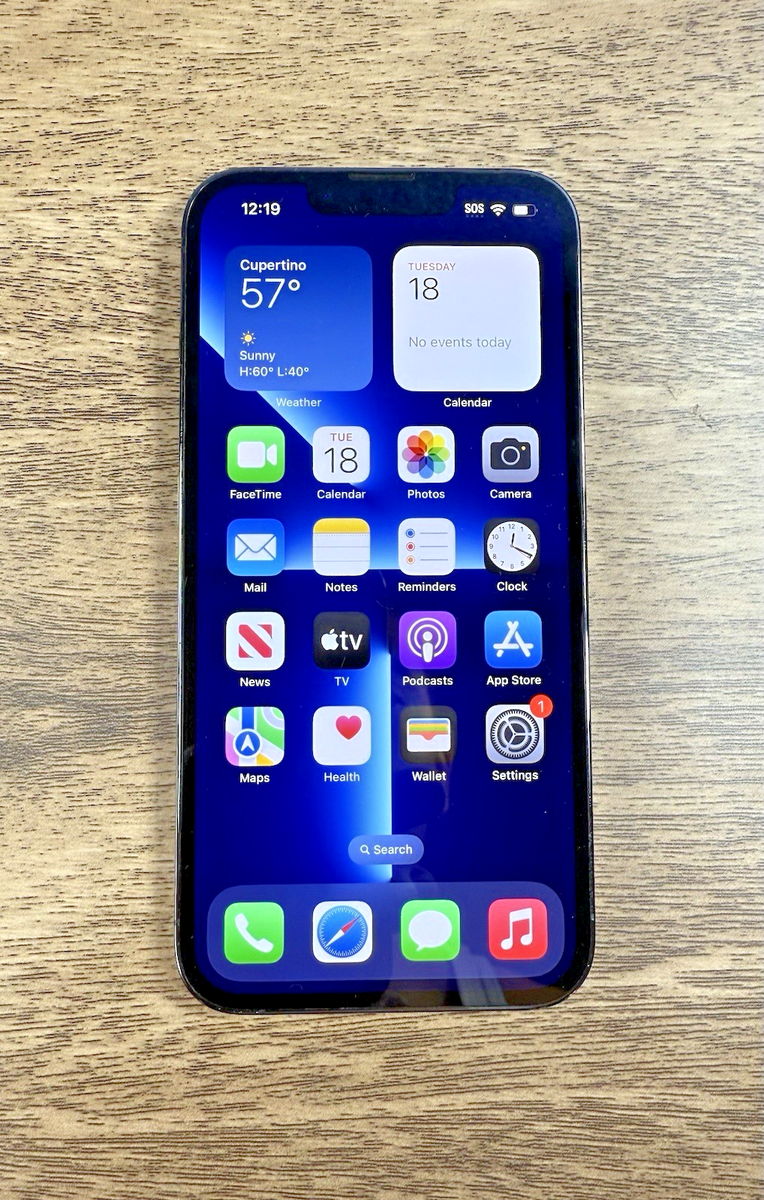 Apple iPhone 13 Pro 256GB Graphite - Factory Unlocked - Very Good