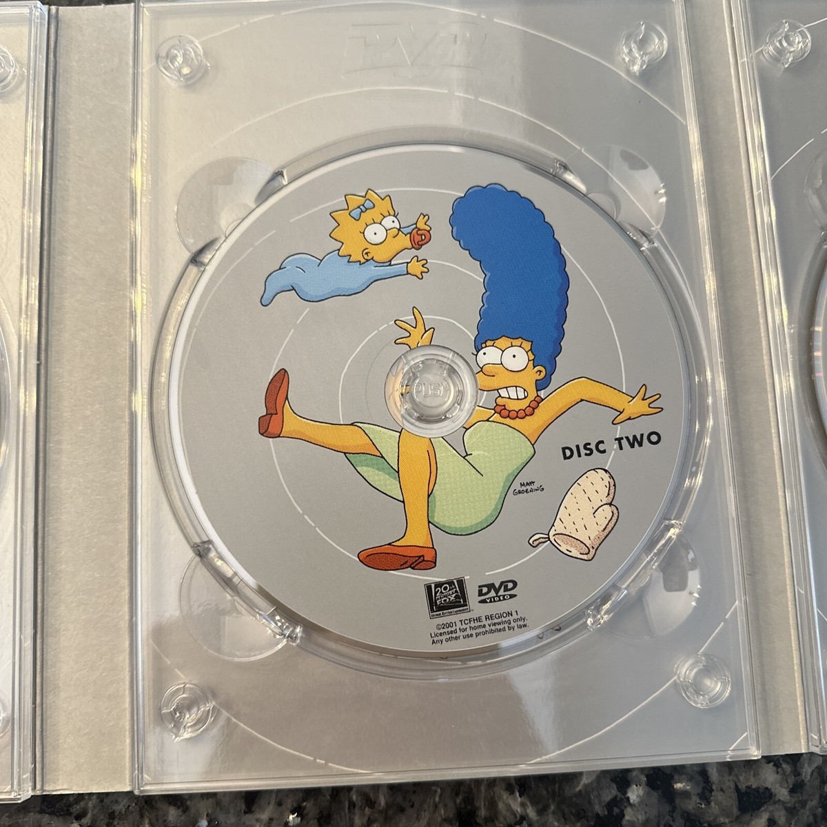 The Simpsons Complete First Season DVD, 2001, 3-Disc Set