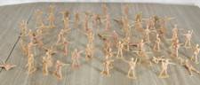 Toy Soldiers Plastic Greenbrier International 2" Military Army Men lot 60 Pcs