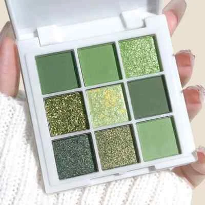 VALLEYNET Juju Dream Wicked Green 9-Colour Eyeshadow Palette - Fast & FREE Shipping
