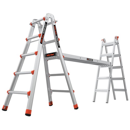 Little Giant Super Duty Ladder, 375 lb, Aluminum Extendable Ladder, ANSI Type IA - Imagen 17 de 23