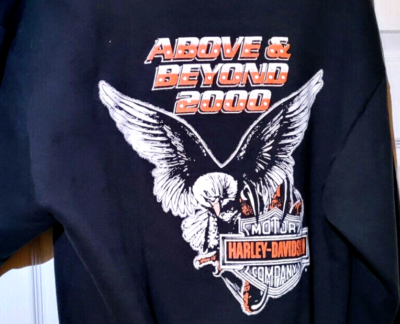 Harley-Davidson Sweat Shirt スウェットJerzees Harley Davidson Mens Jerzees Activewear Quarter Zip Sweatshirt
