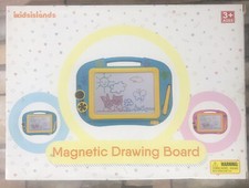 Ikidsislands IK88B Travel Size Color Magnetic Drawing Board For Kids, Doodle