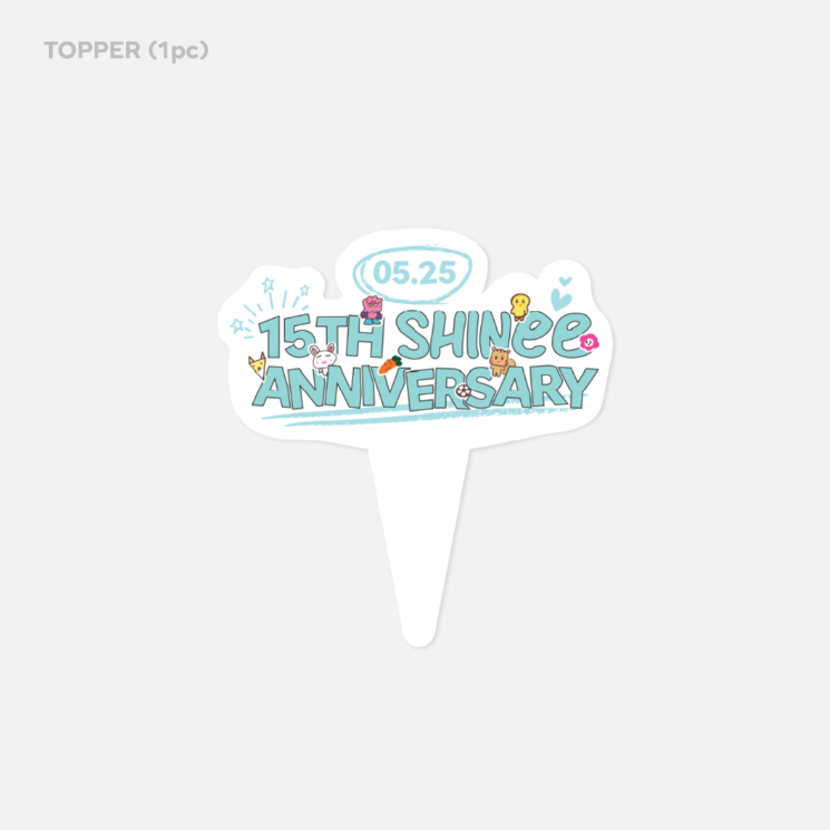 SHINee 15th Anniversary Official MD Wine Cup / Sticker